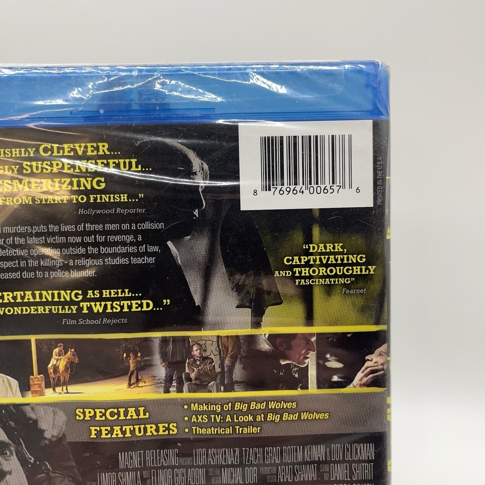 Big‎ Bad Wolves Blu-ray Brand New Some men are created evil Horror Magnet Movie - Picture 3 of 5